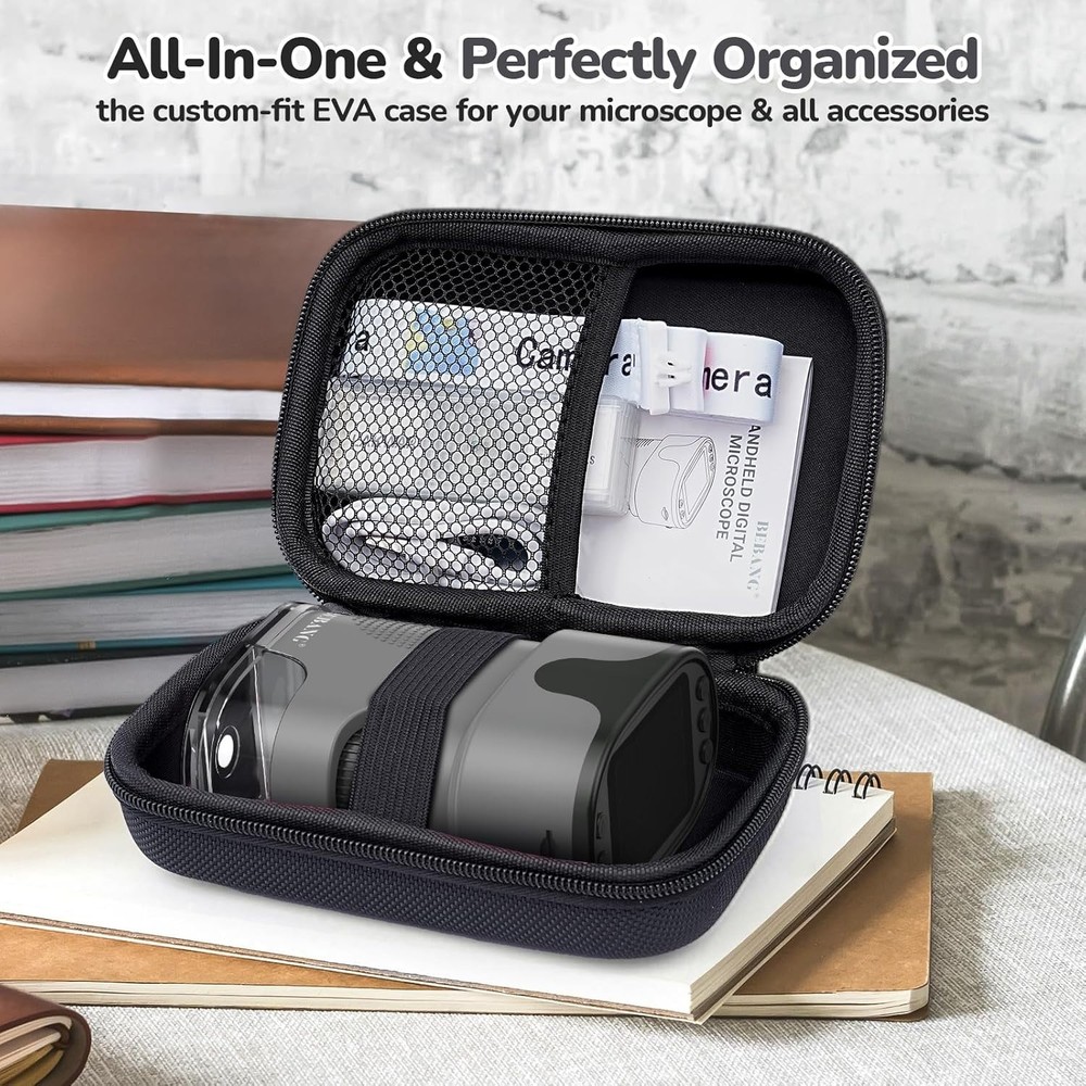 Kids Handheld Microscope 1000X Magnification Gift