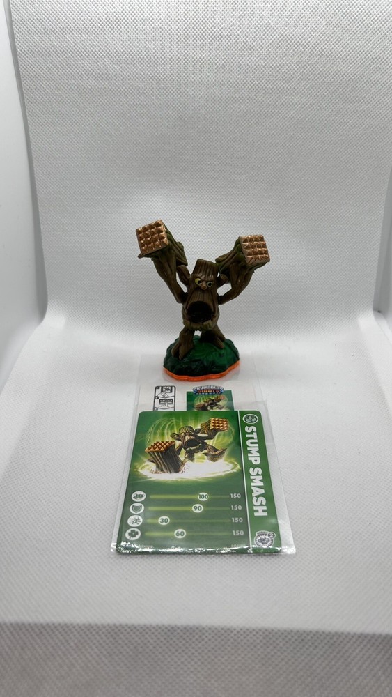 STUMP SMASH Skylander Activision Toy Figure w/ Trading Card and Code 2012