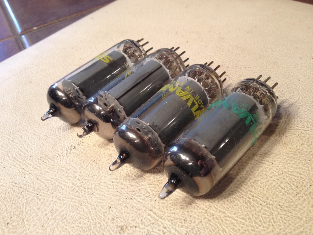 4 Sylvania 7551 Tubes