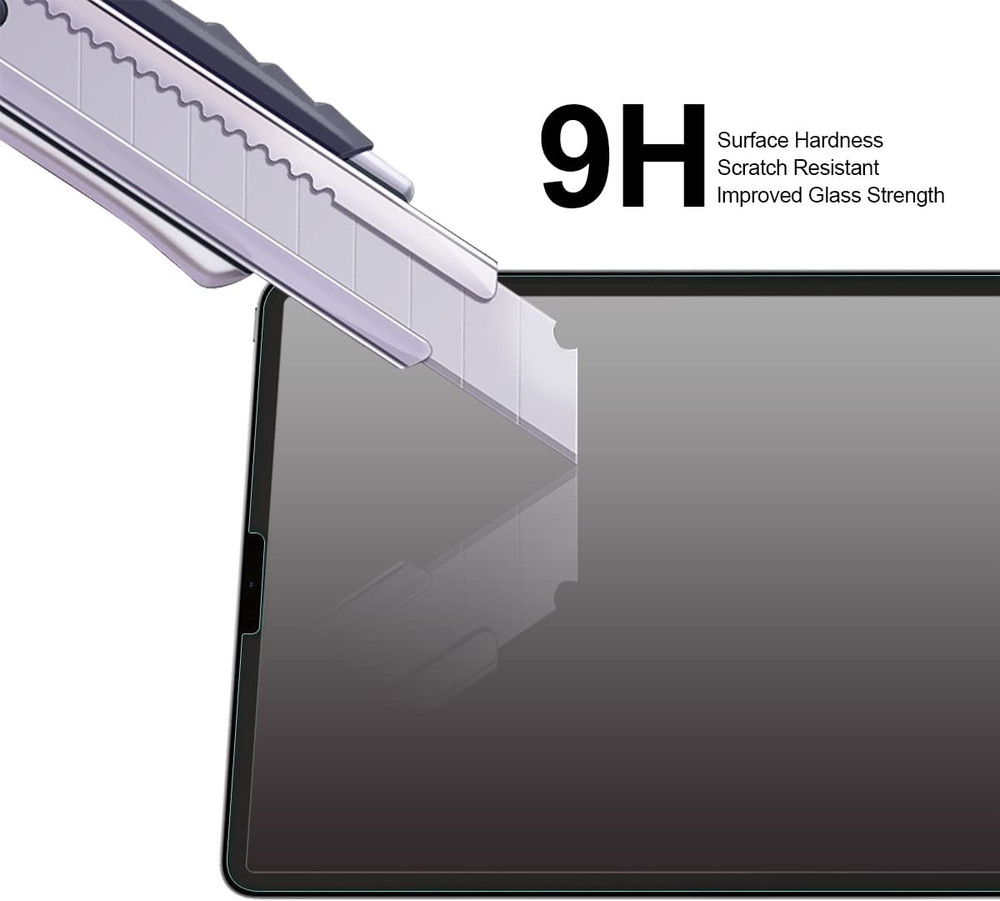 Ipad Pro 12.9", M2 6Th/5Th/4Th/3Rd Gen Tempered Glass Screen Protector
