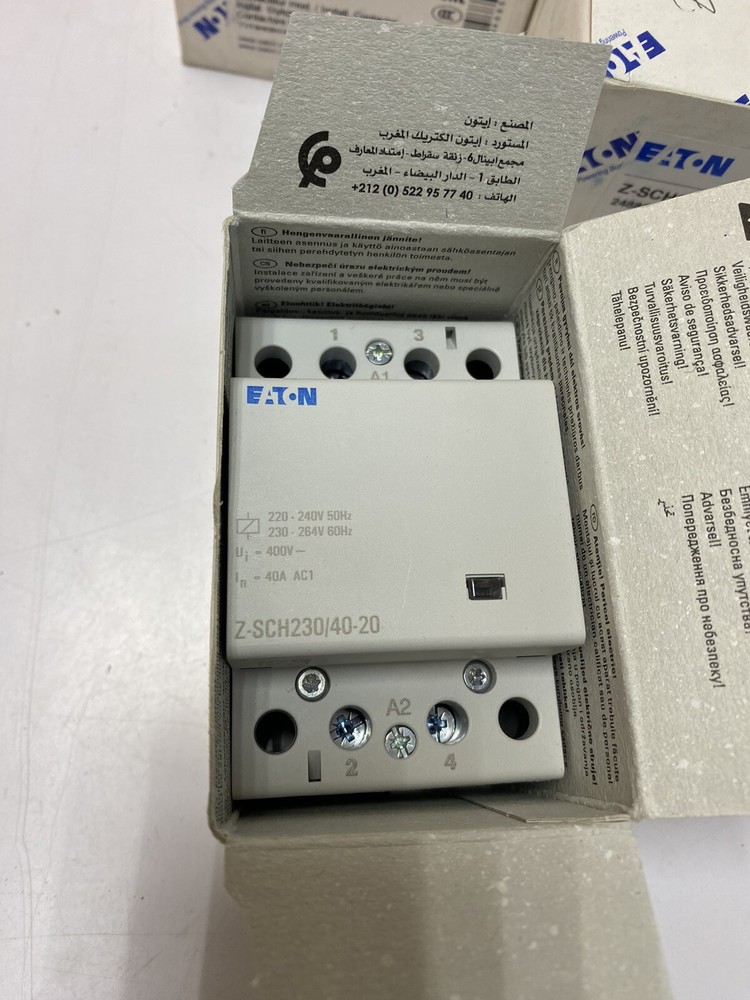 Eaton Z-SCH230/40-20 Installation Contactor
