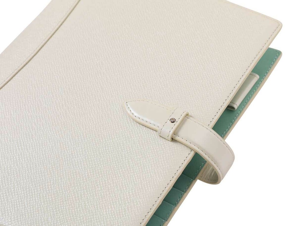 Franklin Planner Collaboration Crystal Binder cowhide steer