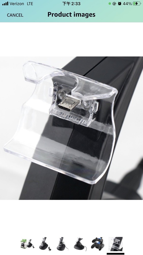 Xbox One/One S Controller Charging Station with USB Charger Cord