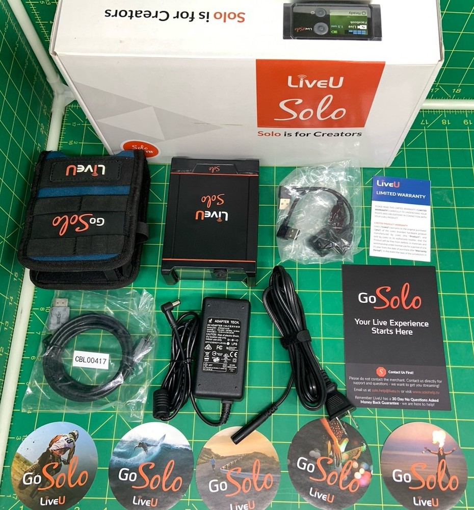 LiveU Solo HDMI Video Encoder Professional Live Streaming Device Cell Multicast