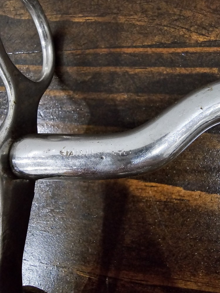 Stainless Steel Solid Mouth Horse Bit