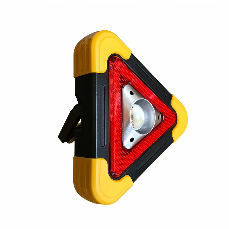 Triangle Emergency Warning LED Light Waterproof With Flashlight