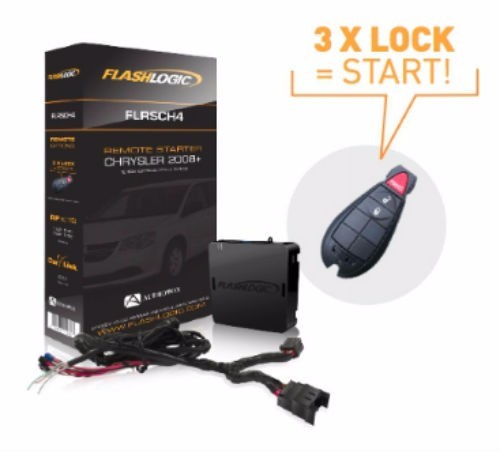 FLASHLOGIC ADD-ON REMOTE START FOR DODGE RAM 1500 2012 EASY INSTALL
