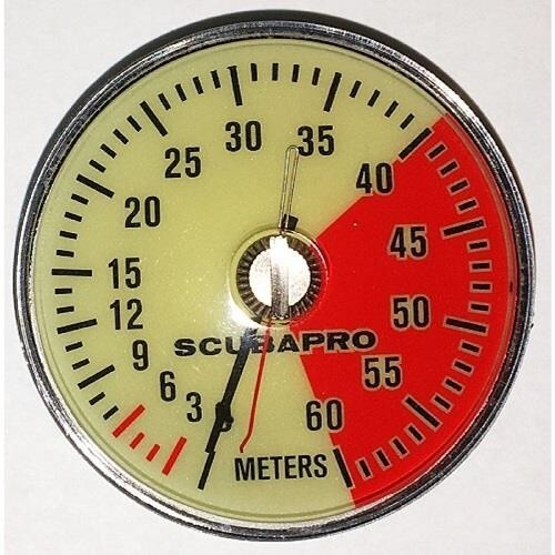 SCUBAPRO U-Line Depth Capsule Meters