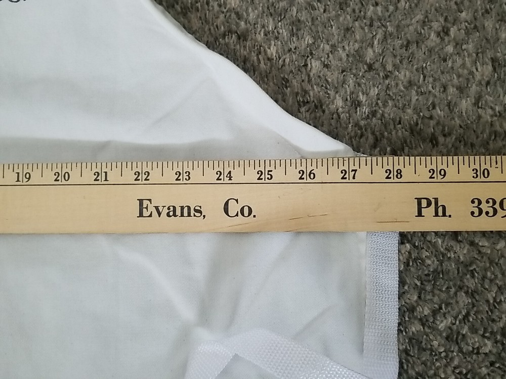 Attitude Aprons Fully Adjustable "I Support 4 Basic Food Groups" White Apron