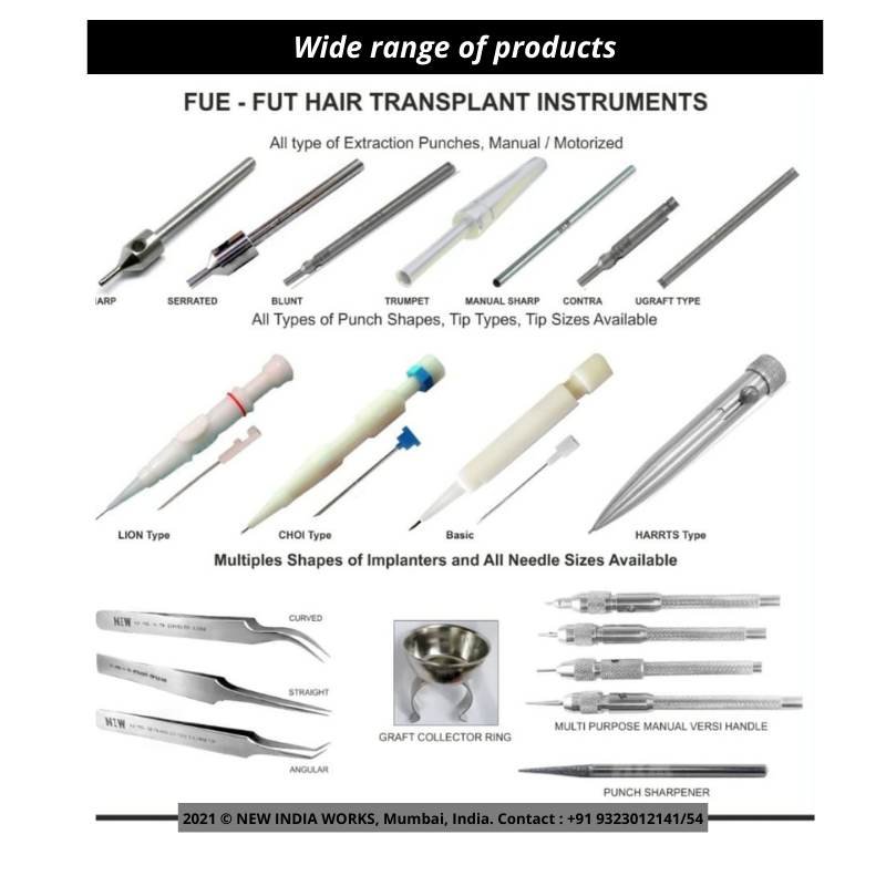 NIW Ertip Sharp Extraction punch (Pack of 5)