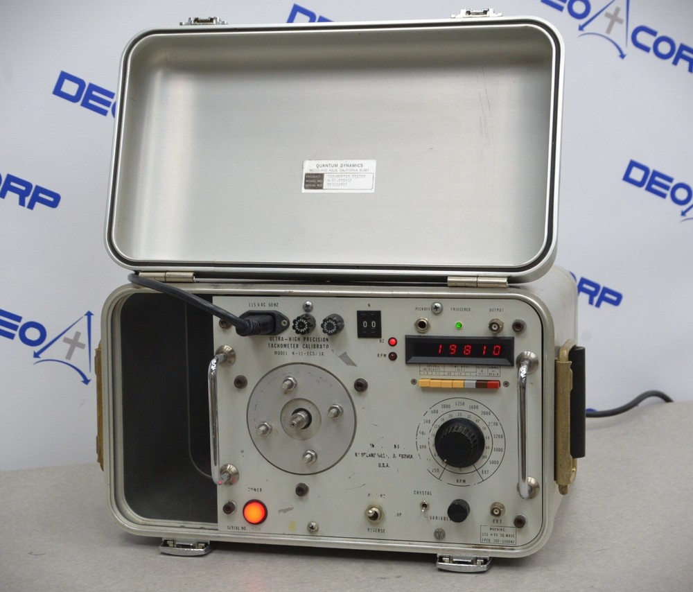 Quantum Dynamics N-11-ECS/3A Ultra High Precision Tachometer Calibration System