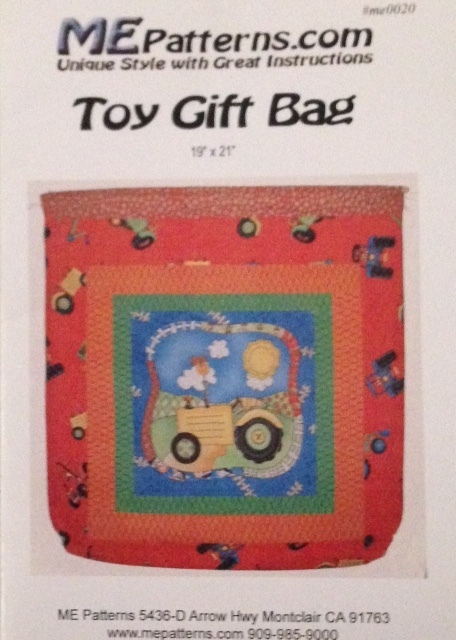 Toy Gift Bag by Me Patterns