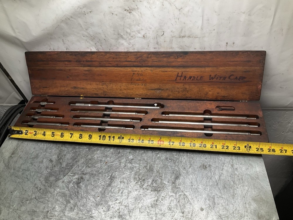 Brown + Sharpe 276 Inside Micrometer Set 12" - 22"