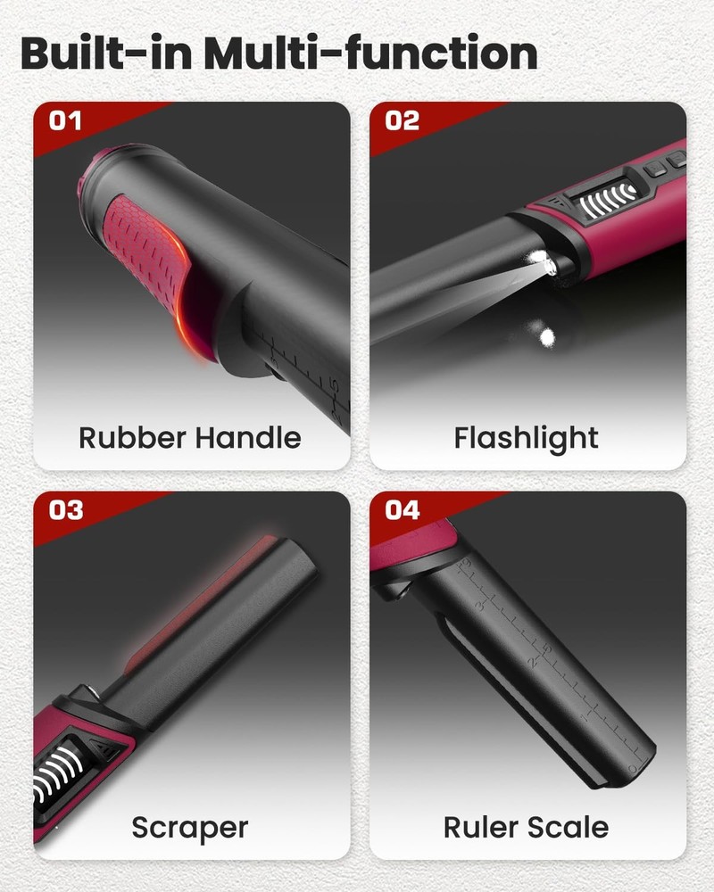 DR.ÖTEK Metal Detector Pinpointer IP68 Fully Waterproof Underwater Handheld