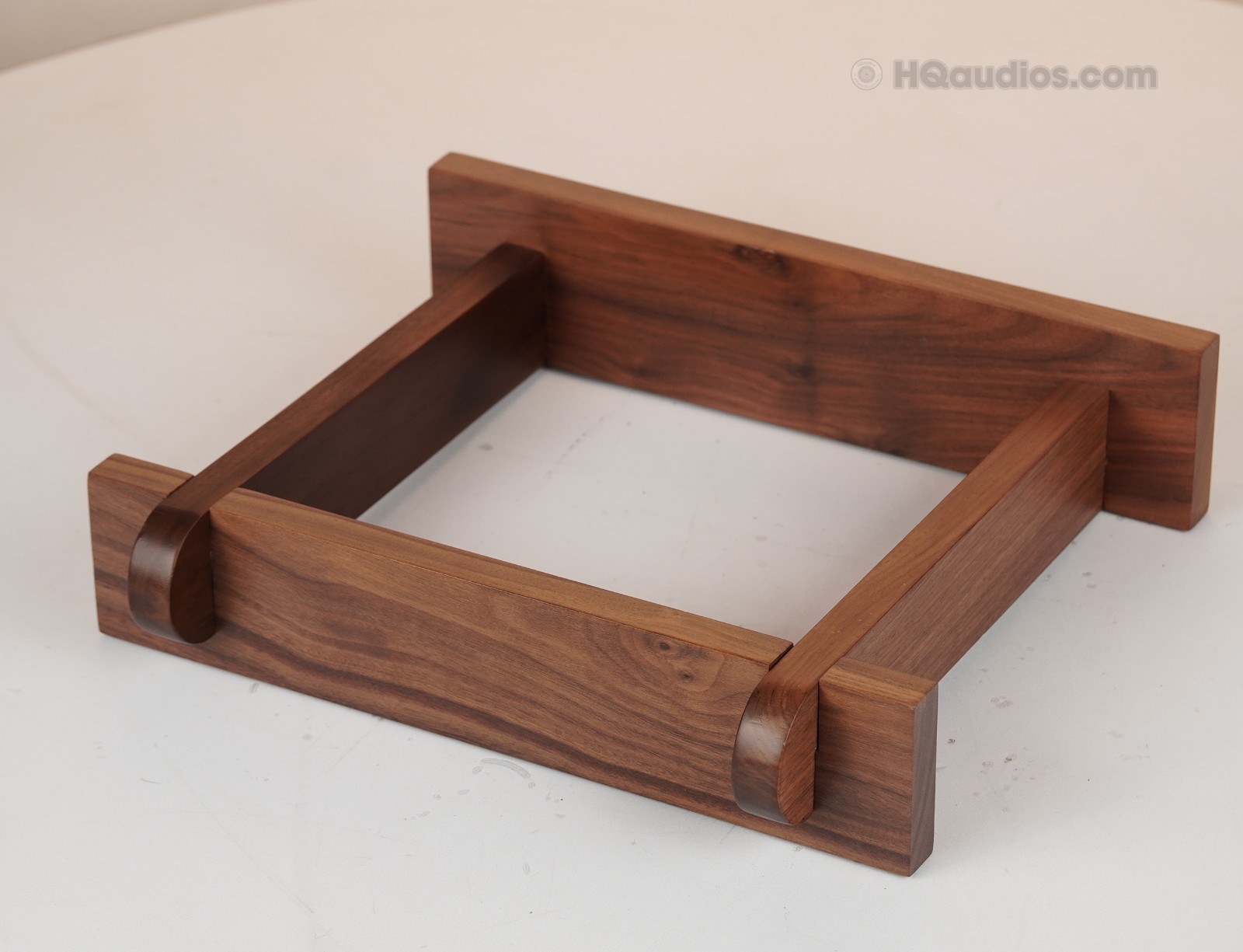 WRS425 Walnut Wood Speaker Stands (Pair) – for 12" Vintage Speakers-10 year WRT