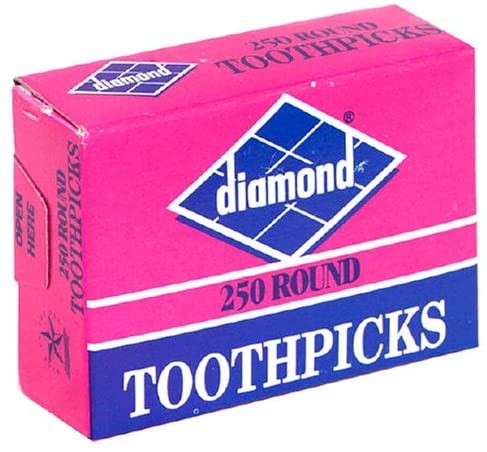 Diamond Round Toothpicks (250) 41860
