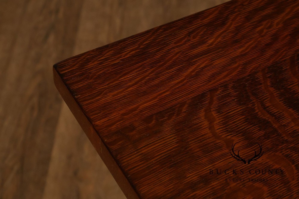 Gustav Stickley Antique Mission Oak Library Table