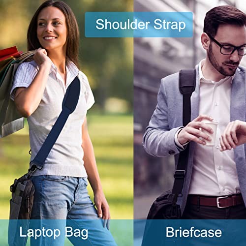 Shoulder Strap, Durable 55" Universal Replacement Laptop Shoulder Strap, Blue