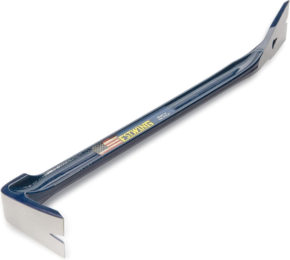 Nail Puller - 18" I-Beam Pry Bar with Extreme Leverage Design & Forged Steel ...