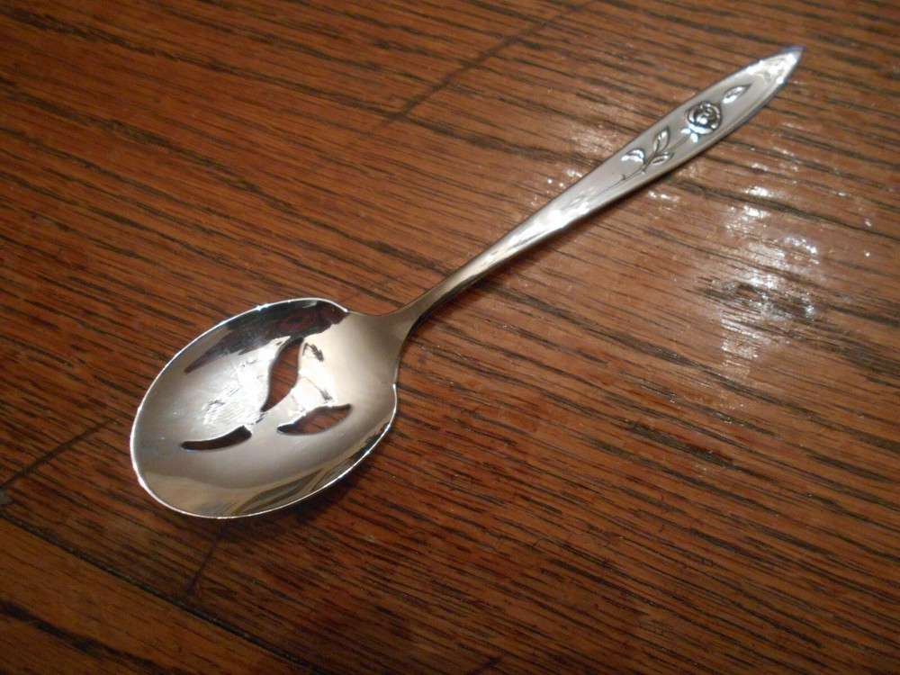 Oneida Community Stainless MY ROSE Pattern Bonbon or Nut Server 5217