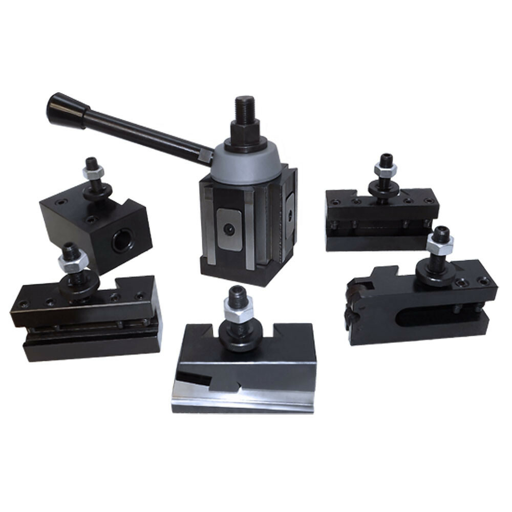 6-12'' WEDGE TYPE Quick Change Tool Post Set 100 AXA Lathe