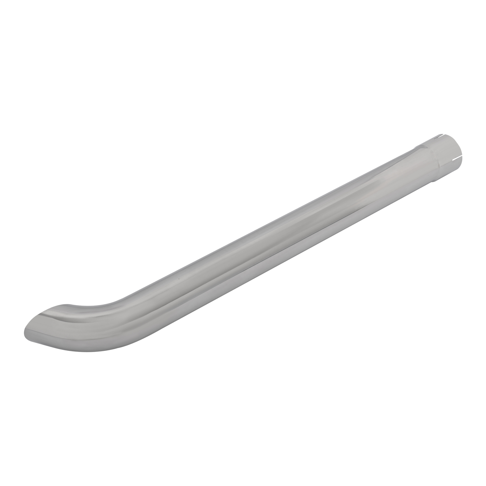 Stainless Steel Curved Exhaust Pipe Stack For Farmall IH 1026 1066 1466 w/Clamp