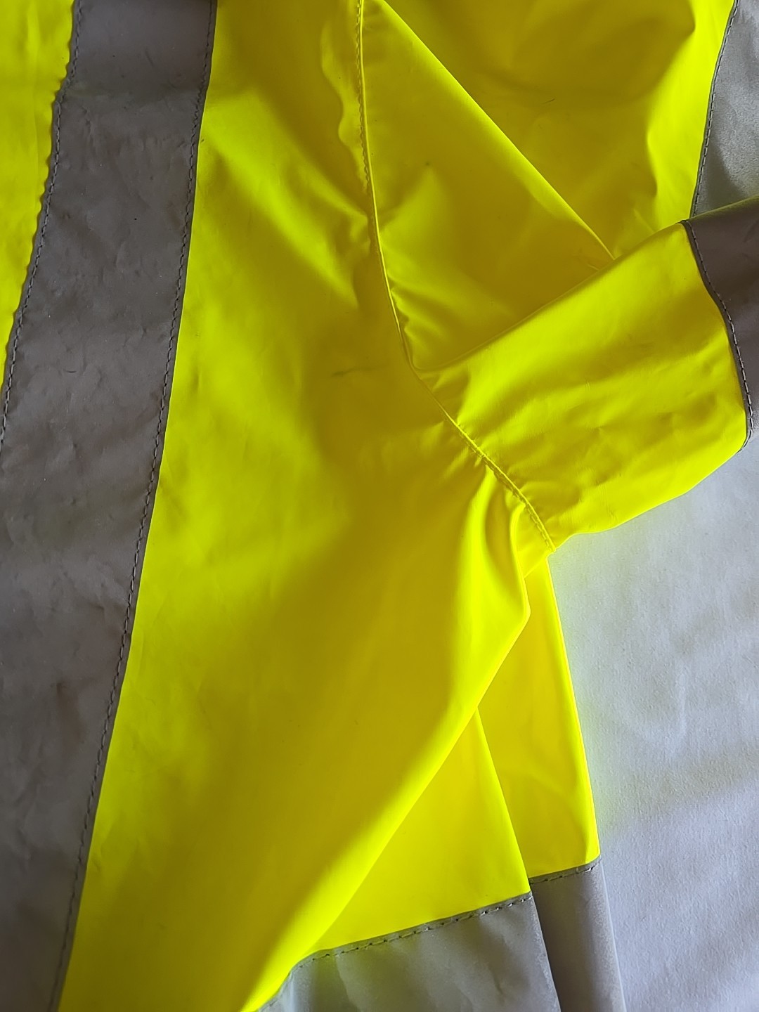 CSX CLT CORNERSTONE ANSI 107 Type R CLASS 3 SAFETY WINDBREAKER JACKET Mens 3XL