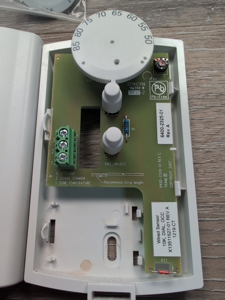 SEN01521 Trane Wired Zone Sensor X1379084501