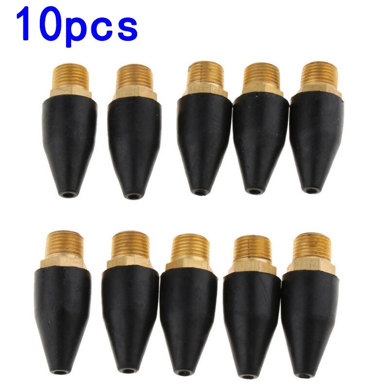 Rubber Nozzle Pack Brass Safety-Tip Tools Accessories Connector Replacement