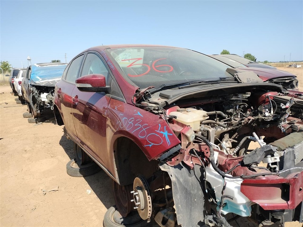 LEFT REAR DOOR WINDOW REGULATOR OEM 2013 FORD FOCUS