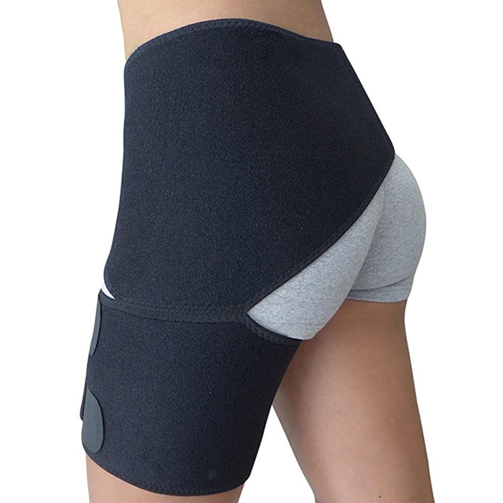 Groin Hip Brace Belt Compression Wrap Support Thigh for Hamstring Joints
