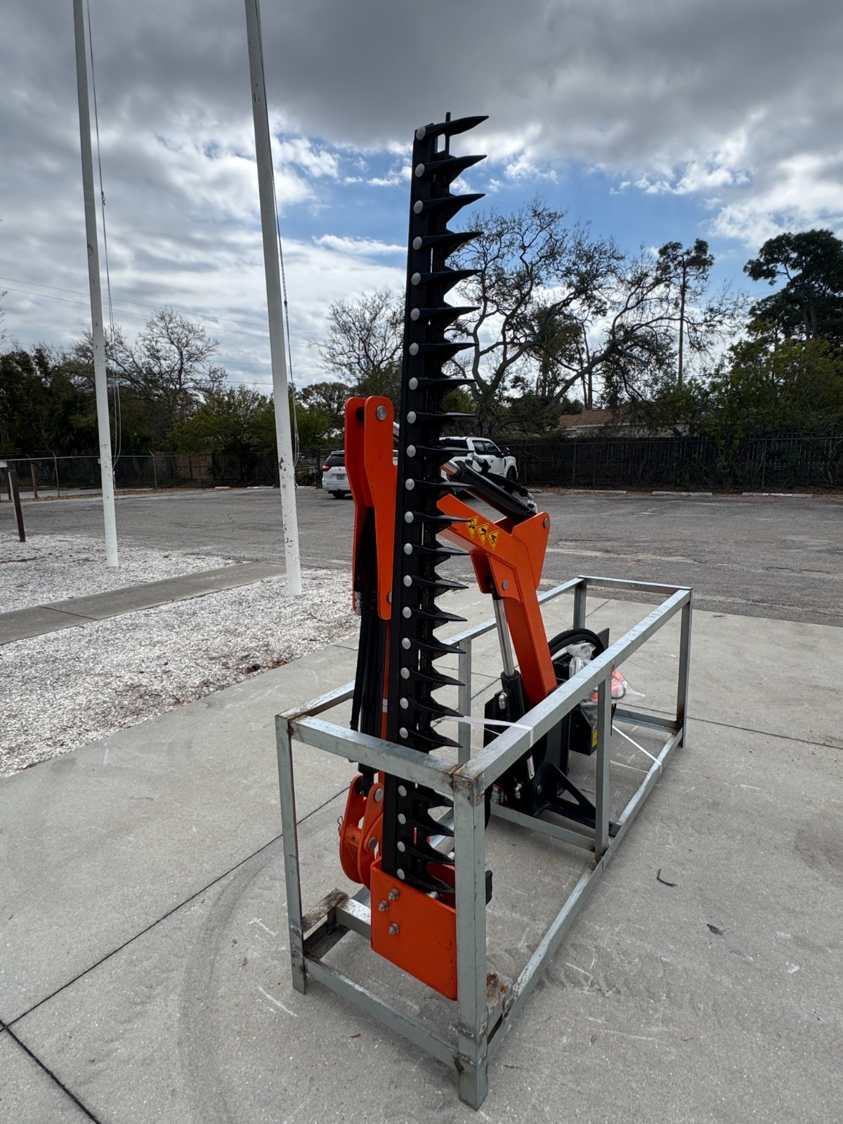 72" Skid Steer Sickle Bar Mower Attachment Heavy Duty 20-25 GPM Universal