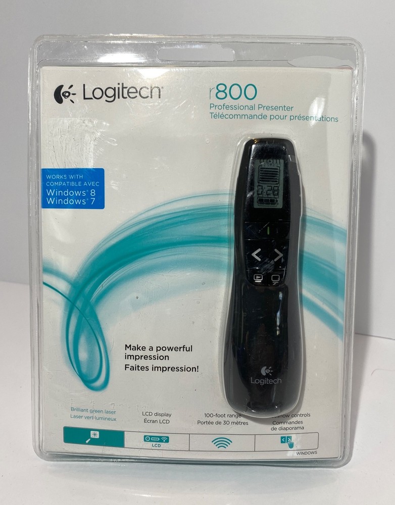 Logitech R800 Professional Presenter Wireless Laser Remote