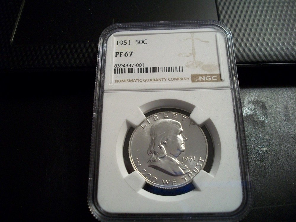 1951 Franklin Half Dollar Proof NGC PR67
