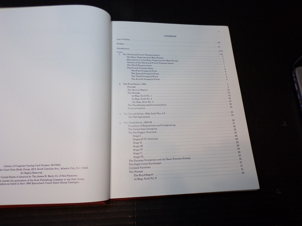 Canal Zone Stamps, Plass Brewster and Salz 1986 (L29)