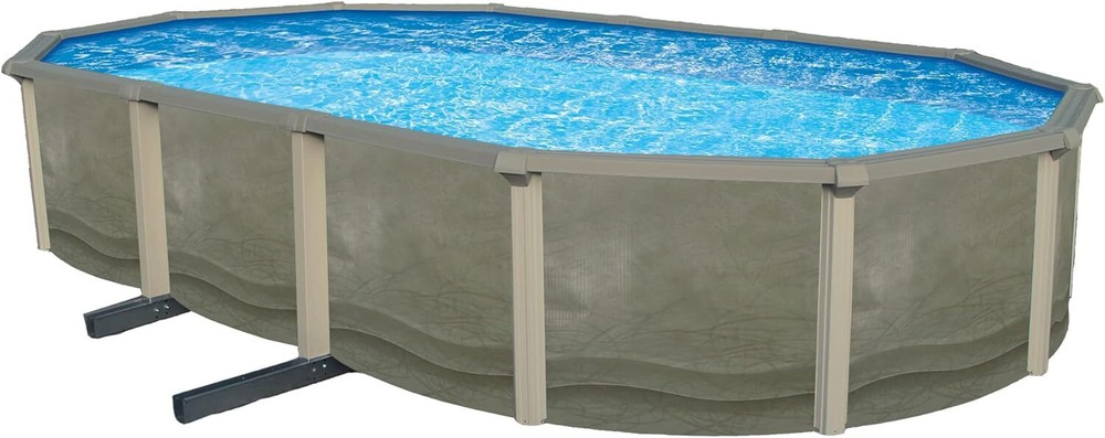Blue Wave Trinity Round & Oval Above Ground Swimming Pool Package Kit