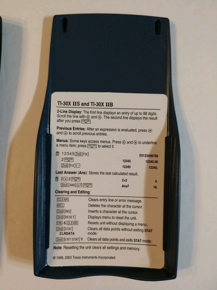 Texas Instruments TI-30X IIS Calculator