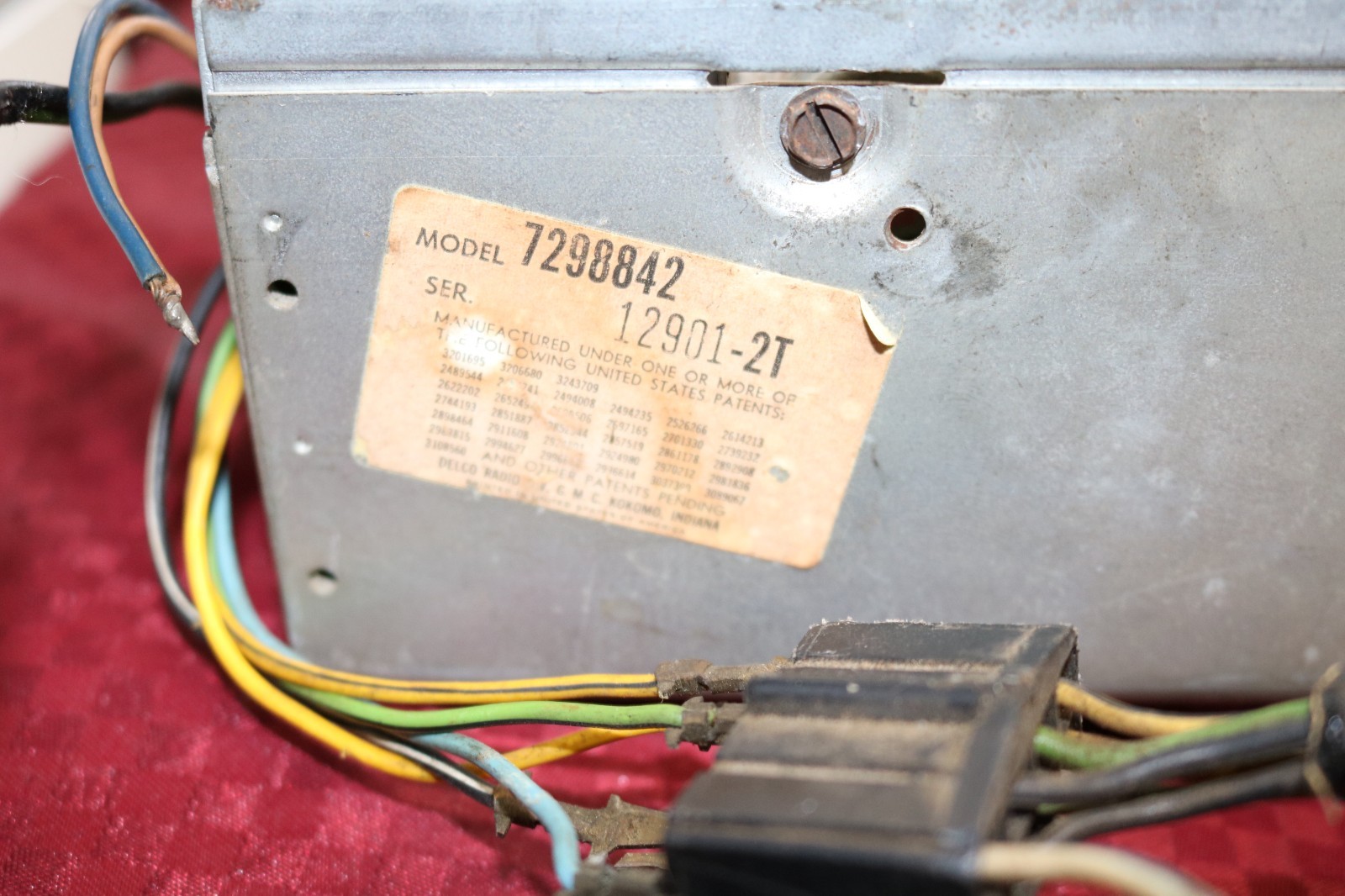 1968 68 PONTIAC GTO LEMANS TEMPEST UNDER DASH 8 TRACK STEREO TAPE PLAYER 7298842