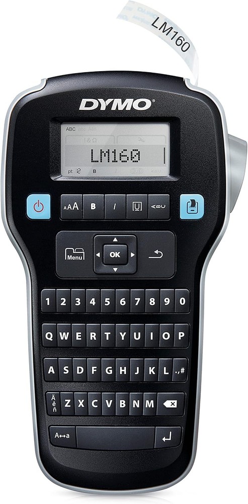 DYMO Label Maker LabelManager 160 Portable Maker, Machine Only, Black