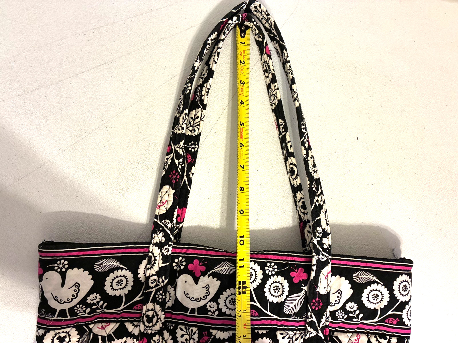 Vera Bradley Disney Parks World Land Mickey Mouse Meets Birdie Toggle Tote Bag