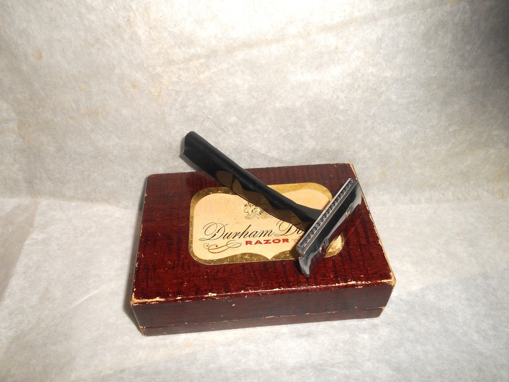 Durham Dorset Safety Razor w 1 Blade Box