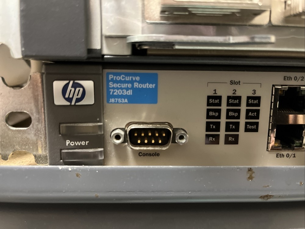 HP Procurve Secure Router 7203dl