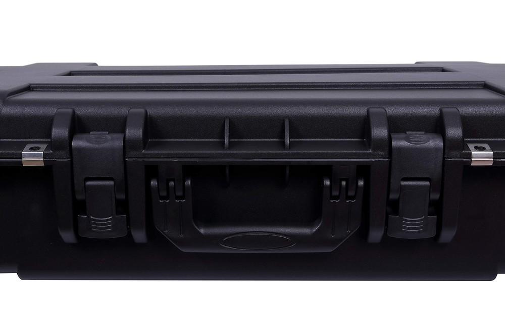 Crossrock 61-note Keyboard Case, Injection Molded PE Flight Case With Wheels ...