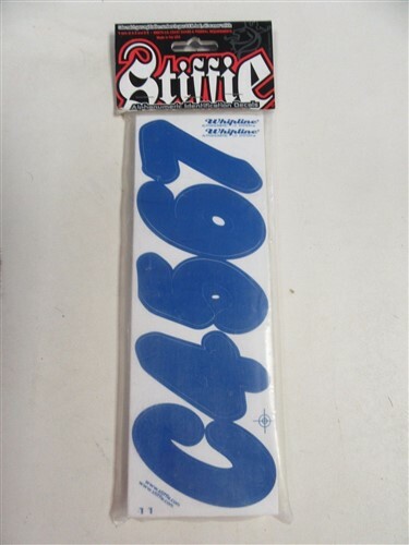 STIFFIE WL70 SOLID BLUE IDENTIFICATION DECALS 26-WL70 MARINE BOAT