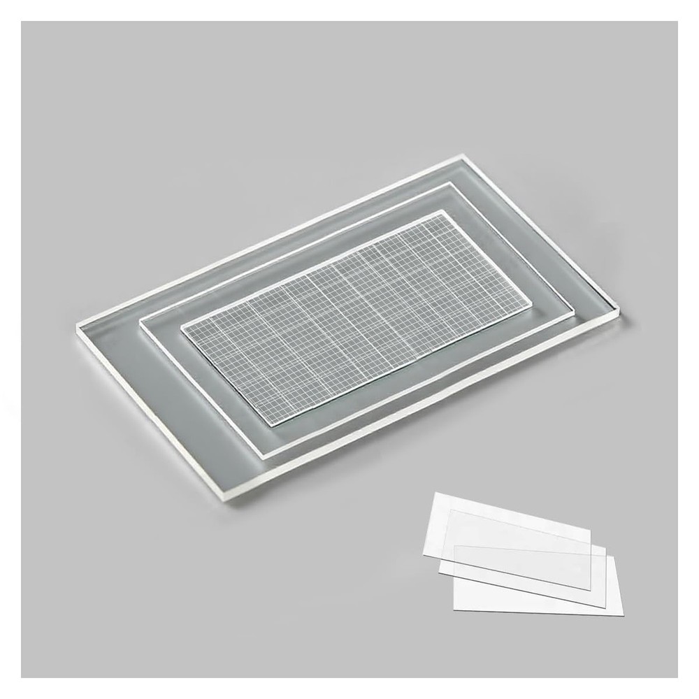 Plankton Counting Chamber with 100Pcs Microscope Slide & 1Pcs Handheld Tally ...