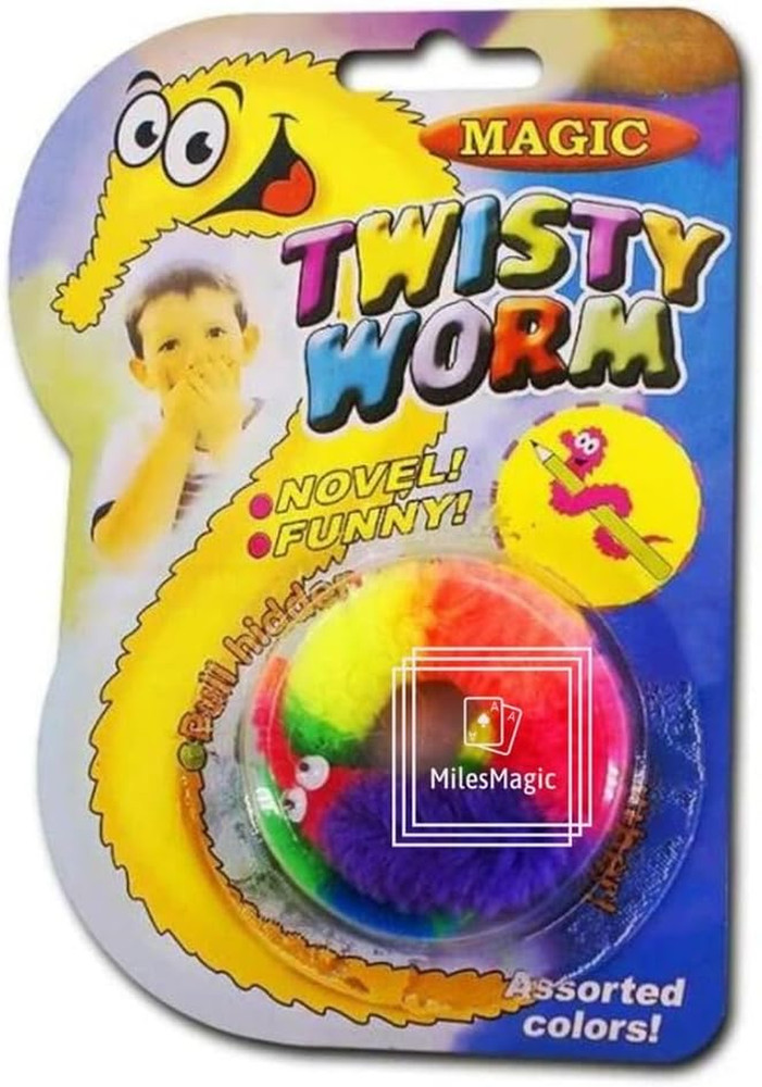 Magician'S Twisty Worm Gimmick | Invisible Thread String Commanding Funny Wiggly