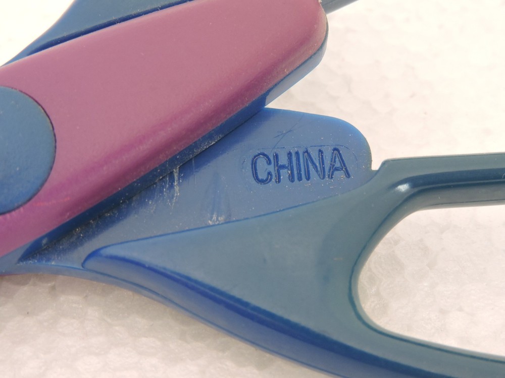 Crinkle Cut Craft Scissors 6" Cracker Wave Ruffle Edge Paper Cutter Plastic