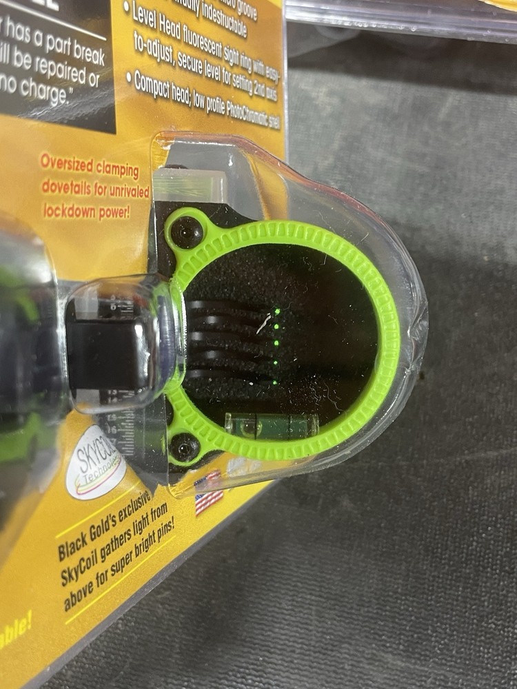 Black Gold Rush CUSTOM 5-Pin Bow SIght Left Hand