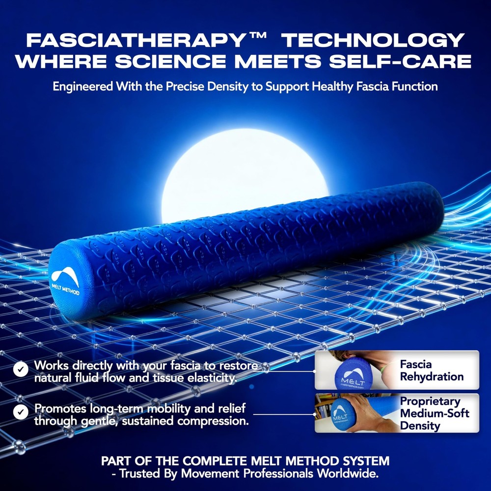MELT Method 36 Inch Soft Foam Roller for Physical Therapy and Exercise Recove...