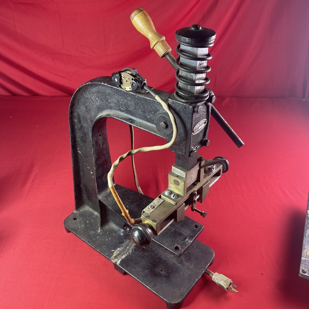 Kwikprint (Model 55) Hot Stamping Foil Stamp Machine - Read Description!